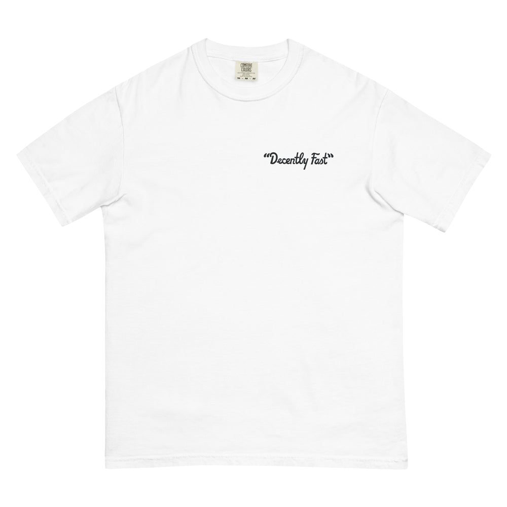 Decently Fast Ring Spin garment-dyed heavyweight t-shirt